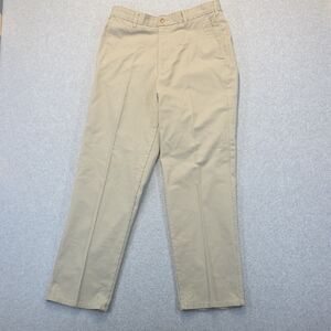 Puritan Men’s Khaki Chino Pants 34x32 Cotton Blend Classic Fit